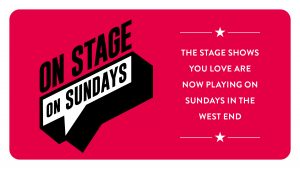 On Stage On Sundays banner